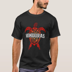 T-shirt Honduras Tribal Tortue de Mer Surfeur Plongée Sou
