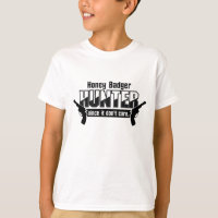 Honey Badger Hunter chemise - choisir style & coul