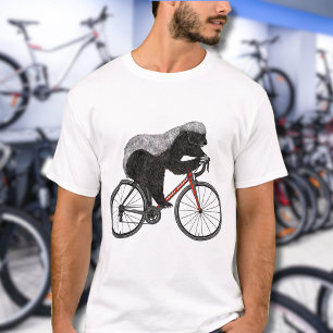 T-shirt Honey Badger Vélo équitation