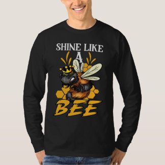 T-shirt Honey Bee Beekeeping Beekeeper Honeybee Apiary Api