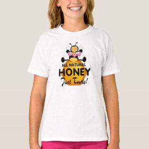 T-shirt Honey Bee, Honey Slogan