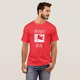 T-shirt Honey Bun Valentine's Day Cadeau de vacances pour 