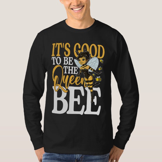 T-shirt Honey honeybee beehive beekeeping accessories (Devant)