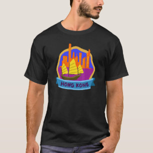 T-shirt Hong Kong City Chine souvenir pour hommes femmes 3