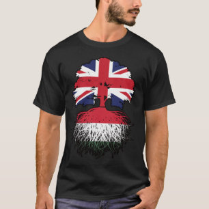 T-shirt Hongrie Hongrie Royaume-Uni Royaume-Uni