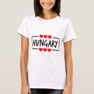 T-shirt Hongrois amusant raconter la Hongrie comme une idé