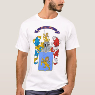 T-shirt hongrois de crête de famille de Simon
