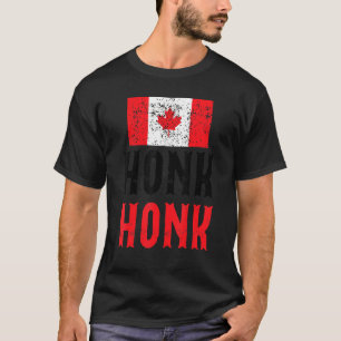 T-shirt Honk Honk Camions canadiens Règle Canada Vintage