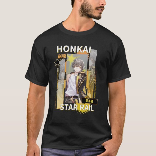 T-shirt Honkai Star Rail Caelus (Devant)