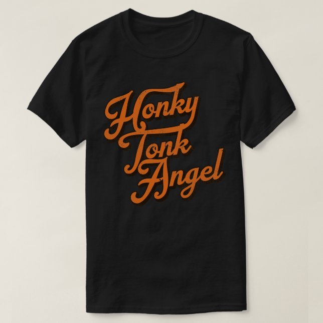 T-shirt Honky Tonk Angel (Design devant)