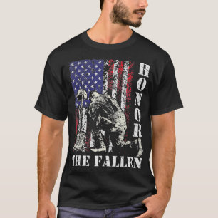 T-shirt Honneur Les Fallen Se Souviennent Ne Jamais Oublie