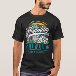 T-shirt Honolua Bay North Shore Maui Hawaii Surf solaire r