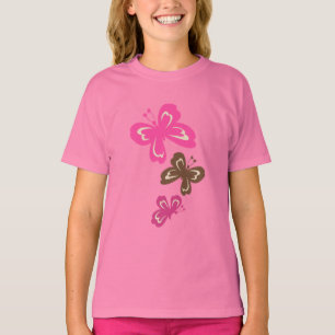 T-shirt Honolua Papillon Cartoon Design pour enfants