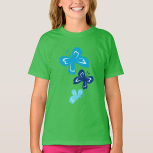 T-shirt Honolua Papillon Cartoon Design pour enfants