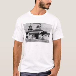 T-shirt Honolulu, Hawaï - vue de Lau Yee Chai