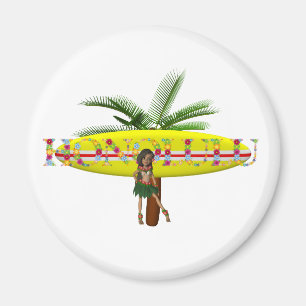 T-SHIRT Honolulu Magnet