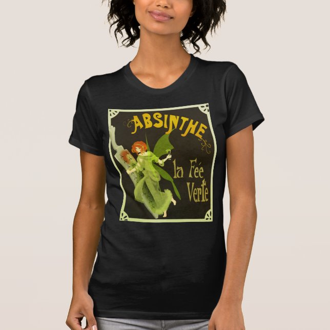 T-shirt Honoraires Verte de La (Devant)