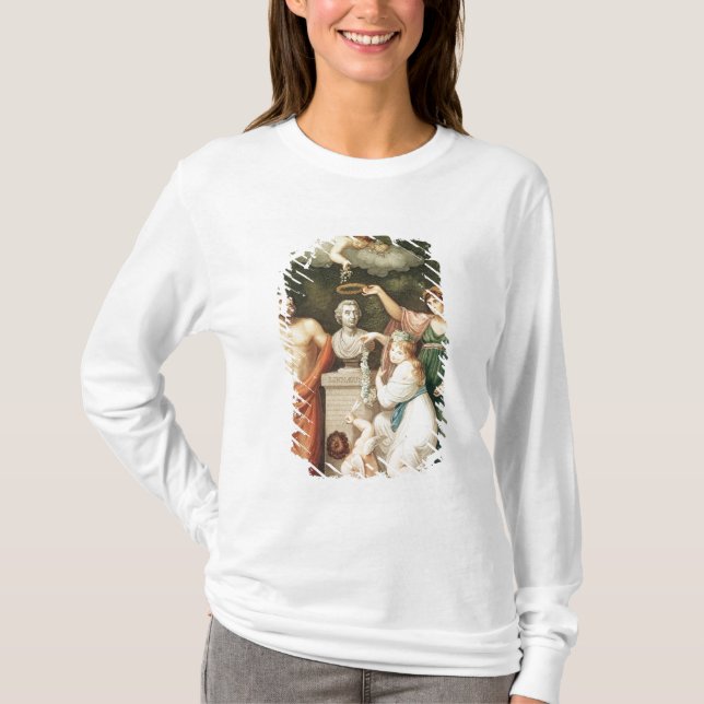 T-shirt Honorer le buste de Linnaeus (Devant)
