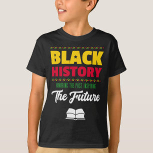 T-shirt Honorer le passé inspirant de l'avenir noir africa