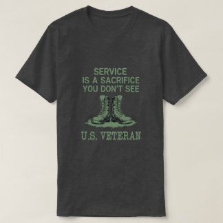 T-shirt Honorez nos vétérans – Le service est un s