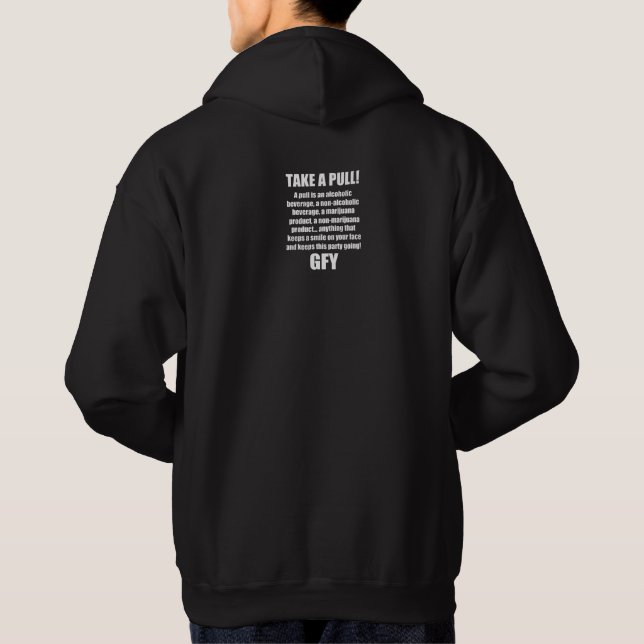 T - Shirt Hoodie (Rückseite)