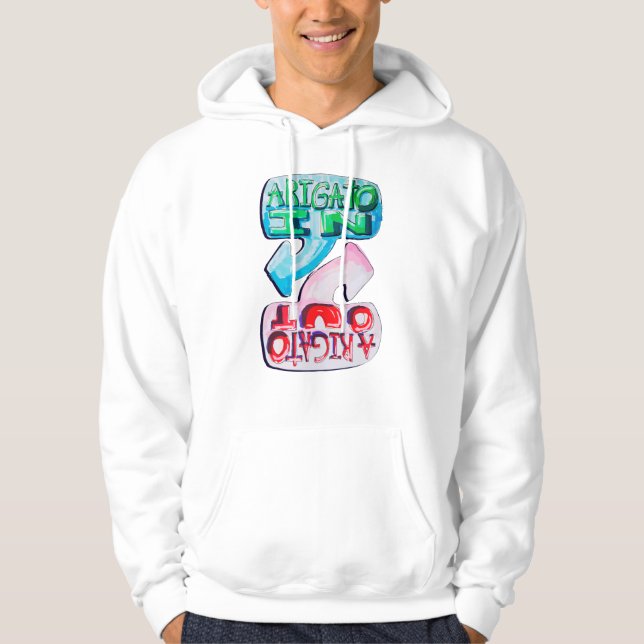 T-Shirt Hoodie (Vorderseite)