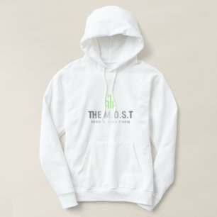 T-Shirt Hoodie (Weiß Classic)