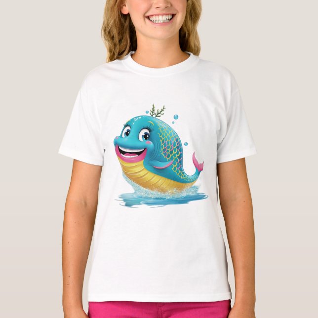 T - Shirt / Hoodies Whale / Fischlogo (Vorderseite)