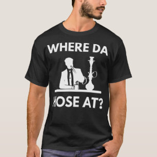 T-shirt Hookah Bar Et Waterpipe Shisha Fumeur Stylo de vê