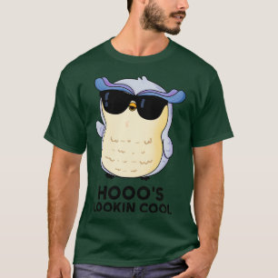 T-shirt Hoooos Recherche Cool Cute Owl Pun