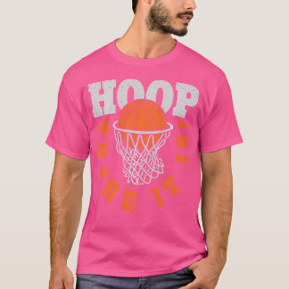 T-shirt Hoop Là C'Est Le Joueur De Basket-Ball Hommes Drôl