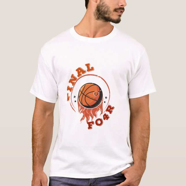 T-shirt Hoops Fire Baller Championship Game (Devant)