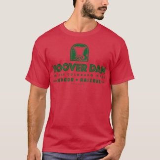 T-shirt Hoover Dam Green
