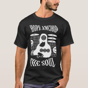 T-shirt Hope Ancre L'âme triste esthétique Edgy Streetwea