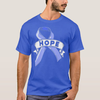 T-shirt Hope Blue Ribbon Prévention de la maltraitance des