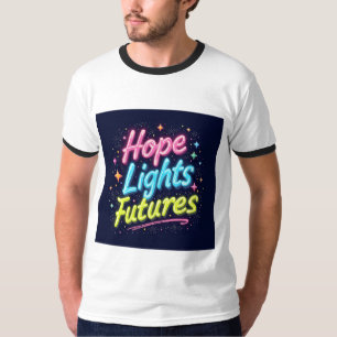 T-shirt Hope Illumine l'Avenir - Sonnerie Futuriste et Vib
