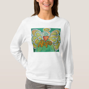 T-shirt Hope Inspiration Angel Shirt (Art sur le côté avan