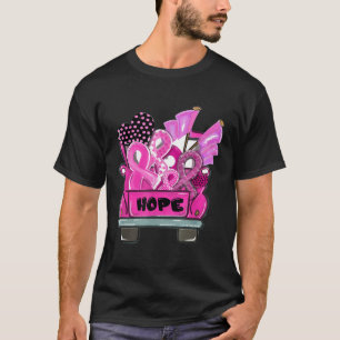 T-shirt Hope Ribbon Truck Sensibilisation au cancer du sei