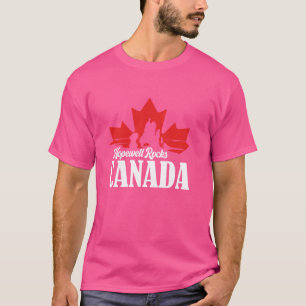 T-shirt Hopewell Rocks (Nouveau-Brunswick) Canada Travel S