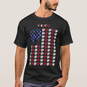 T-shirt Hopi Native American Indian Chief USA Drapeau 4 ju