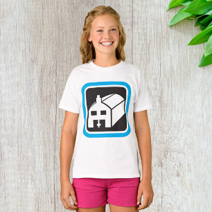 T-shirt Hôpital Barn Icon minimaliste établissement de soi