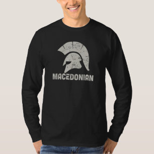T-shirt Hoplite République balkanique Macédonienne De Macé