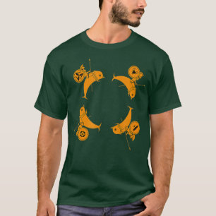 T-shirt Hoplites équitation Dolphins ancienne poterie gre
