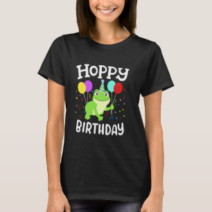 T-shirt Hoppy Anniversaire Grenouille mignonne Anniversair