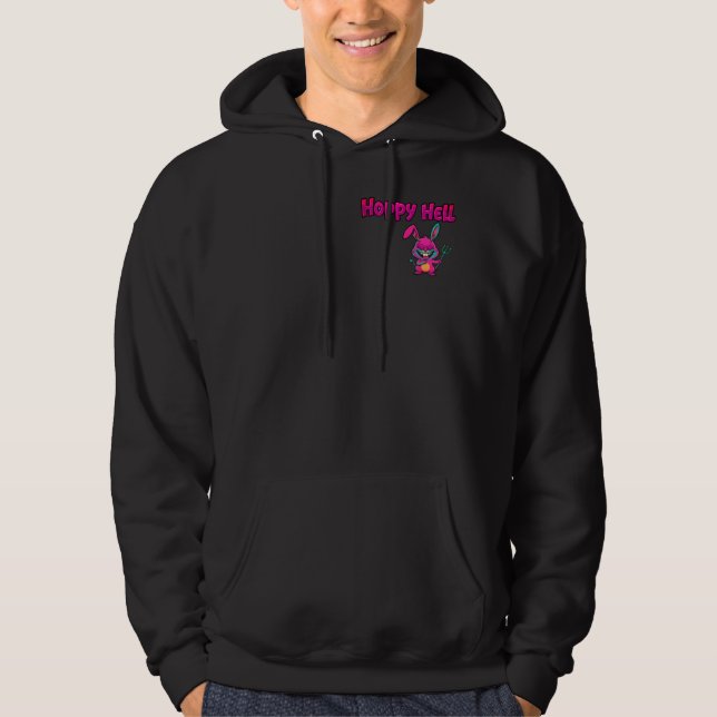 T-Shirt Hoppy Hell Devil Bunny Sweat à capuche - M (Devant)