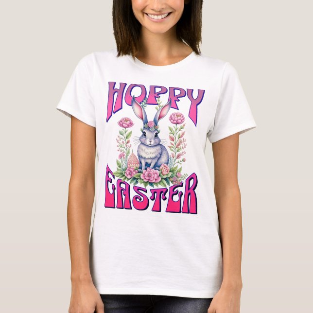 T-shirt Hoppy lapin de Pâques (Devant)