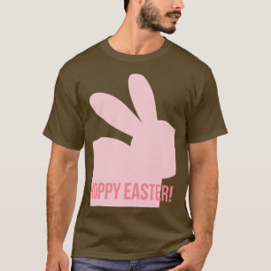 T-shirt Hoppy Pâques mignonne lapin lapin Conception parfa