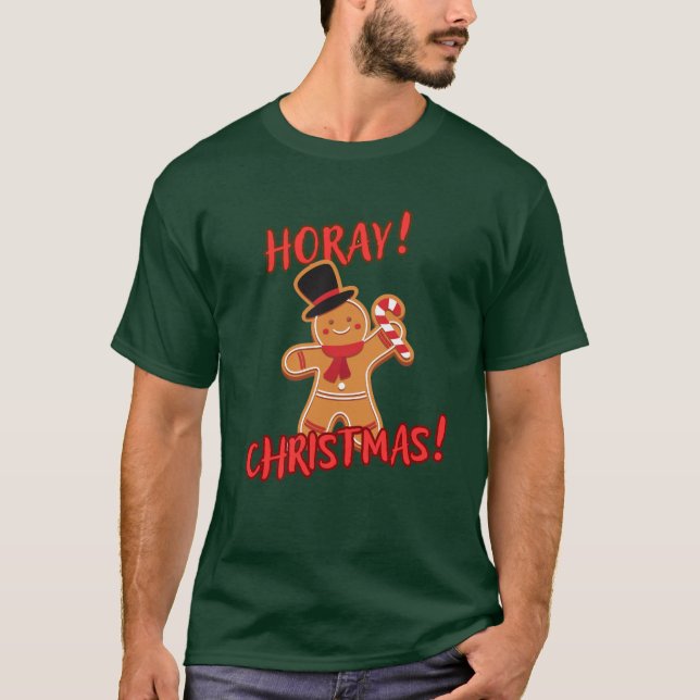 T-SHIRT HORAY NOËL ! (Devant)