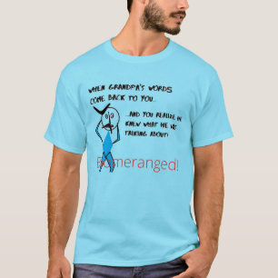 T-shirt Horizon bleu - Parole de grand-père - Boomeranged