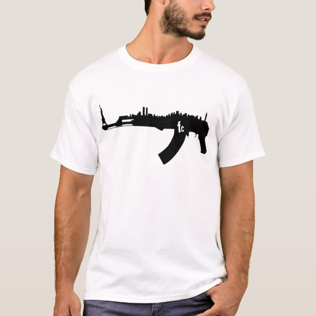 T-shirt Horizon d'AK 47 NY (Devant)